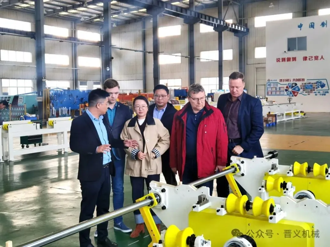 晋义机械签署出口设备合作协议，开启了双方国际交流的新篇章！